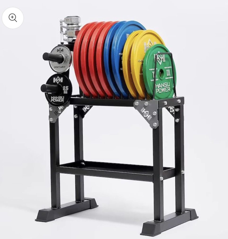 (pair) Hansu Power Competition Weight Plates Rack