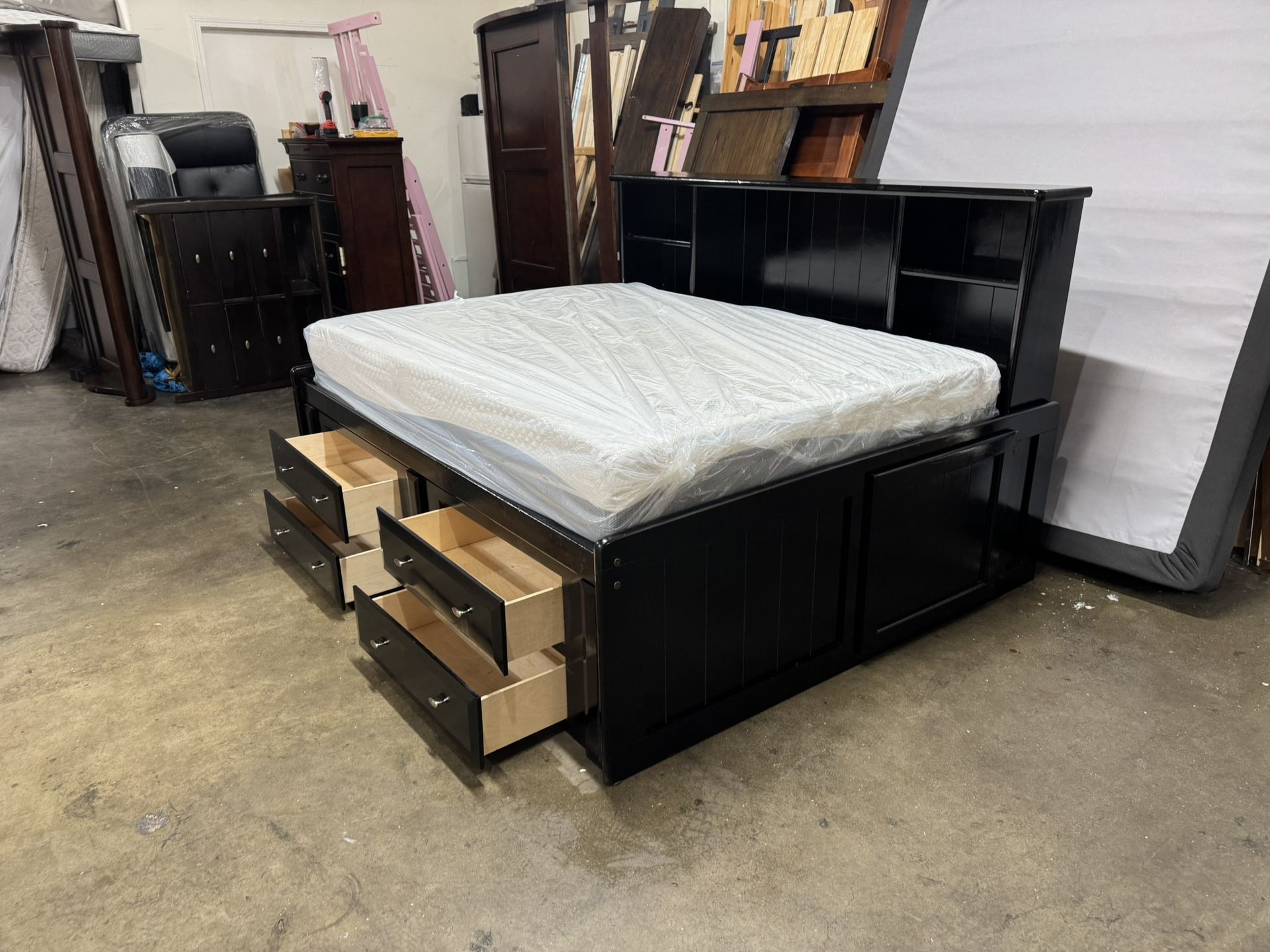 Full Captains Bed $349