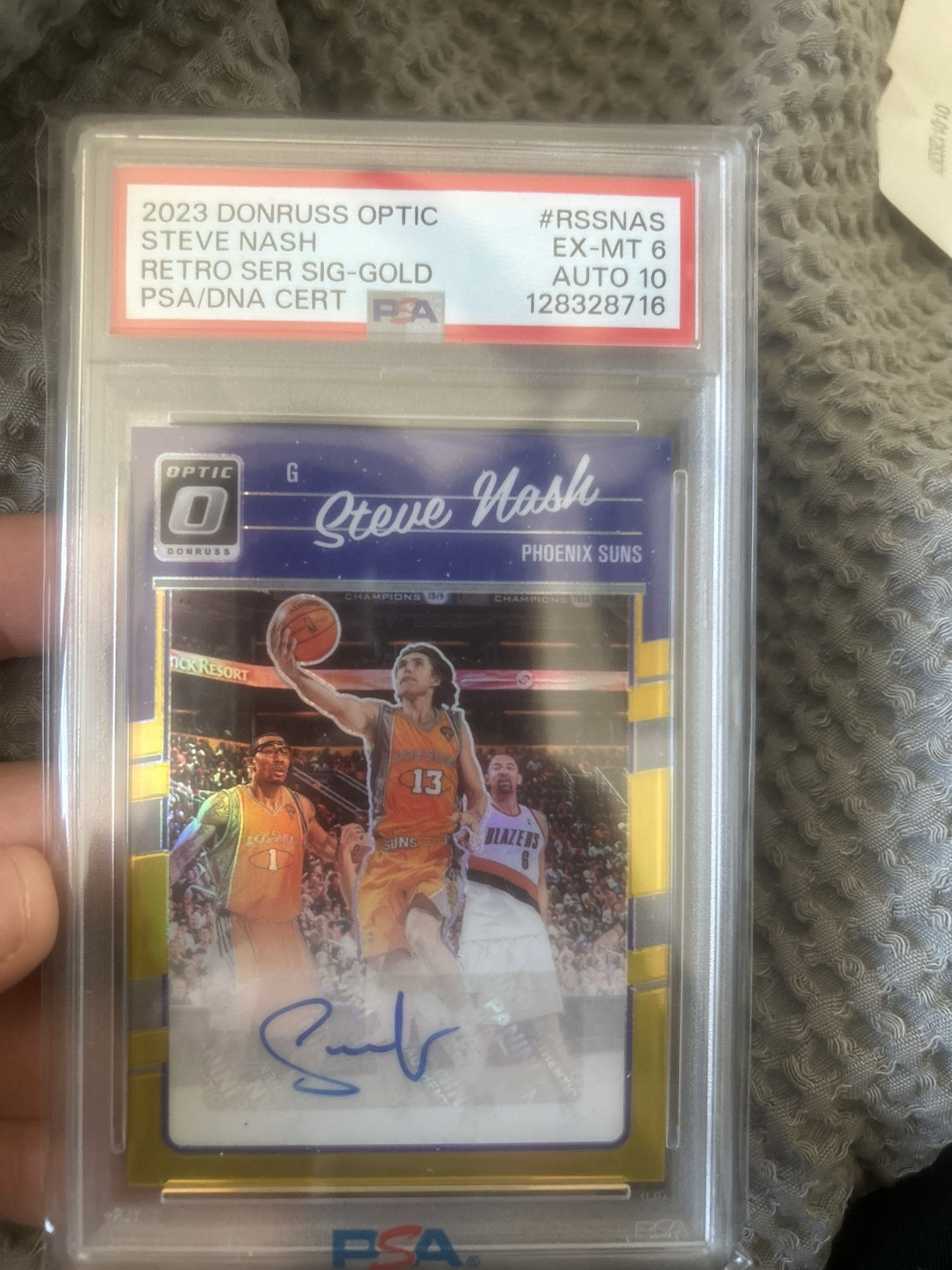 Steve Nash Gold Auto /10