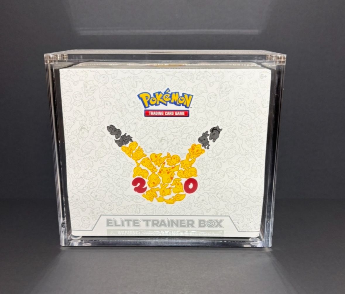 Pokemon ETB Acrylic Cases “NEW”