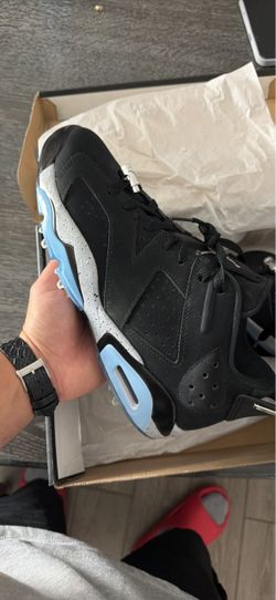 Air Jordan 6 Retro Low Black University Blue