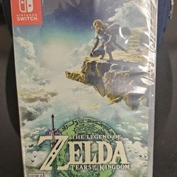 Nintendo Switch: Legend of Zelda Tears of The Kingdom 