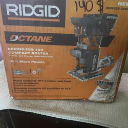 Ridge Brushless 18V Compact Router Tool Only