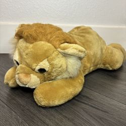 E&J Classic Lion Plush 18" Large Laying Down Stuffed Animal