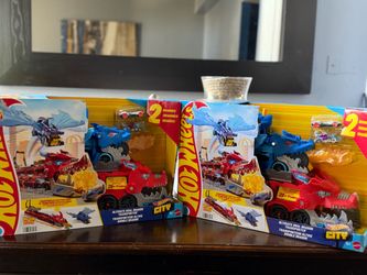 $25 or both for $40 NEW Hot Wheels City Ultimate Dual Dragon Transporter (x2)
