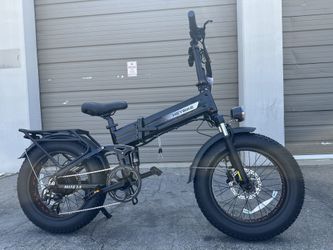 HEYBIKE Mars 3.0 Full Suspension Torque Sensor Folding Electric Bike In Black