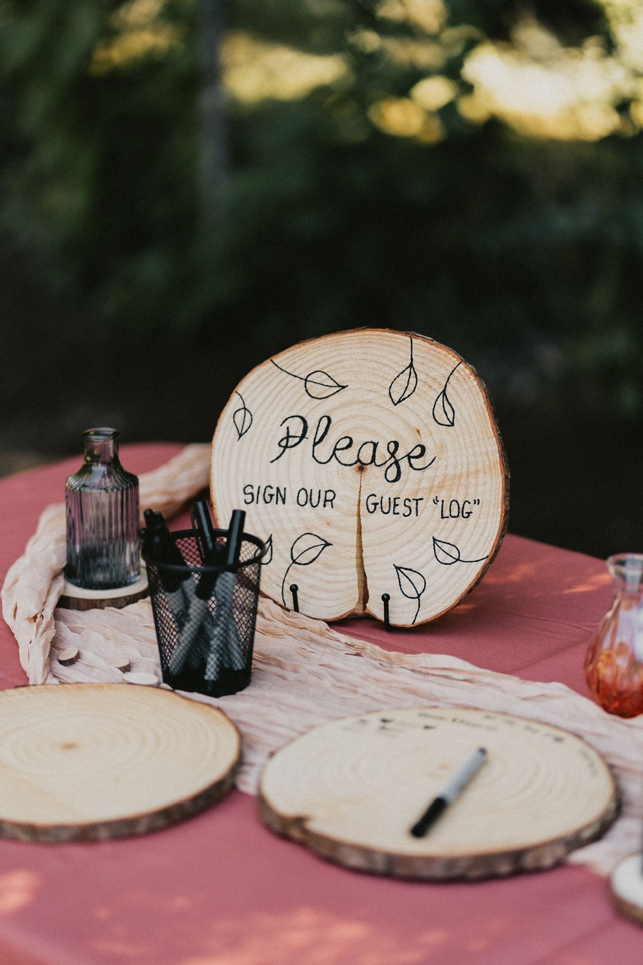 Wood Slices - Real Wood