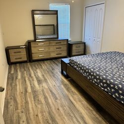Bed Frame,Bed, Drawer Set