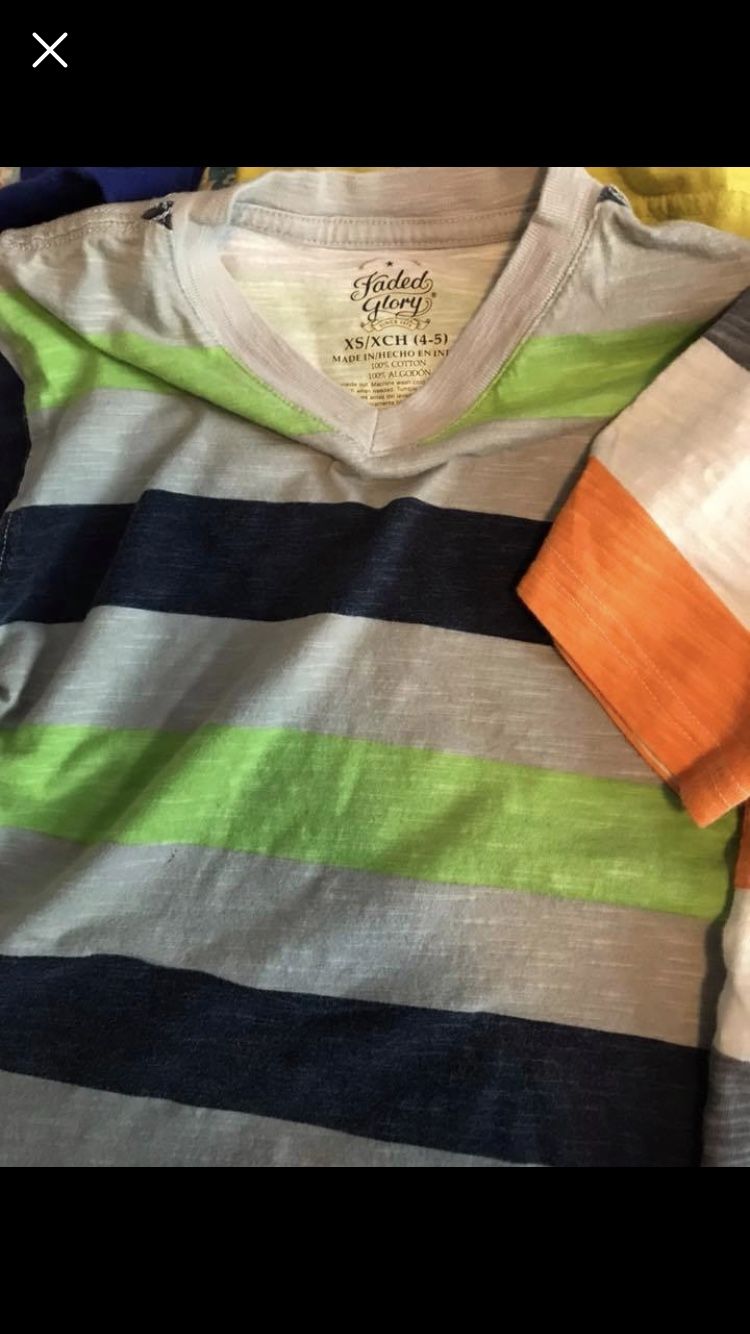 Boys shirts sizes 5-7 $3 a piece or $15 for all