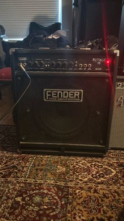 Used Fender Rumble 75 Bass Amplifier
