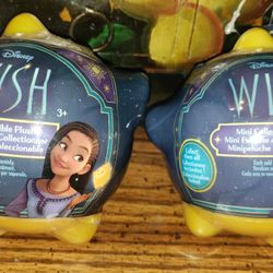 DISNEY WISH collectible plush mini toy! New! $5 Each!
