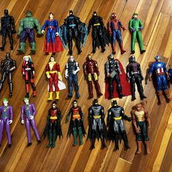 12 Inch Action Hero’s And Villains 