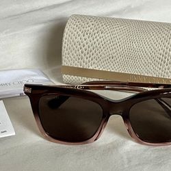 Jimmy Choo OLYE Eyeglasses 008M-70 - BROWN NUDE - WOMEN SUNGLASSES ‼️ Elegant - Light - BRAND NEW‼️ Price Is FIRM ‼️