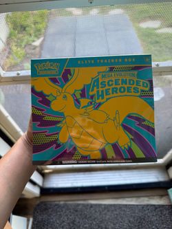 Pokémon ascended heroes ETB sealed