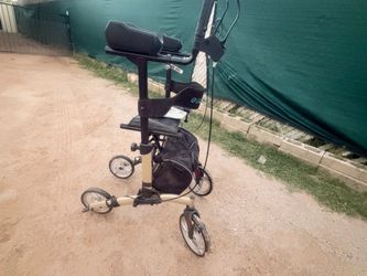 Forearm Platform Rollator Walker with Bag