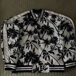Black and white button down 