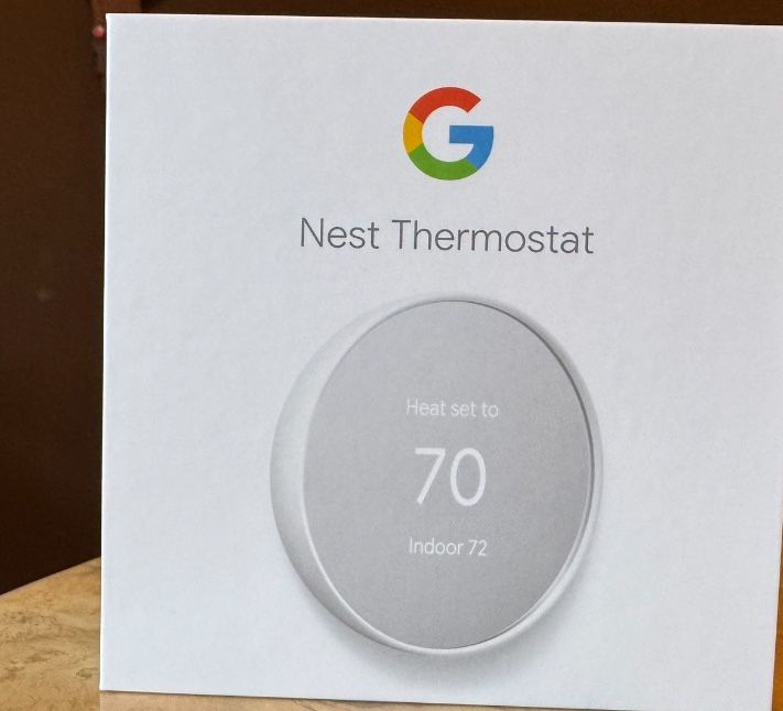 New In Box Google Nest Thermometer!!