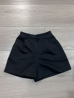 Brown shorts a-line pants casual pants women's high waisted pant