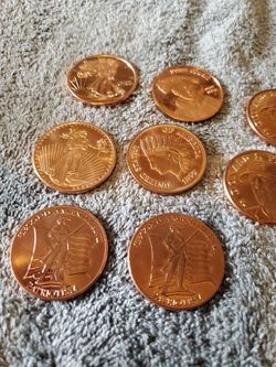 1 OZ COPPER  ROUNDS   Miscellaneous