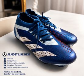 Adidas Predator Edge Cleats 9.5 – Barely Used, Excellent Condition!