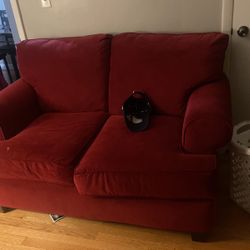 Red Love Seat