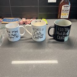 3 Coffee Mugs