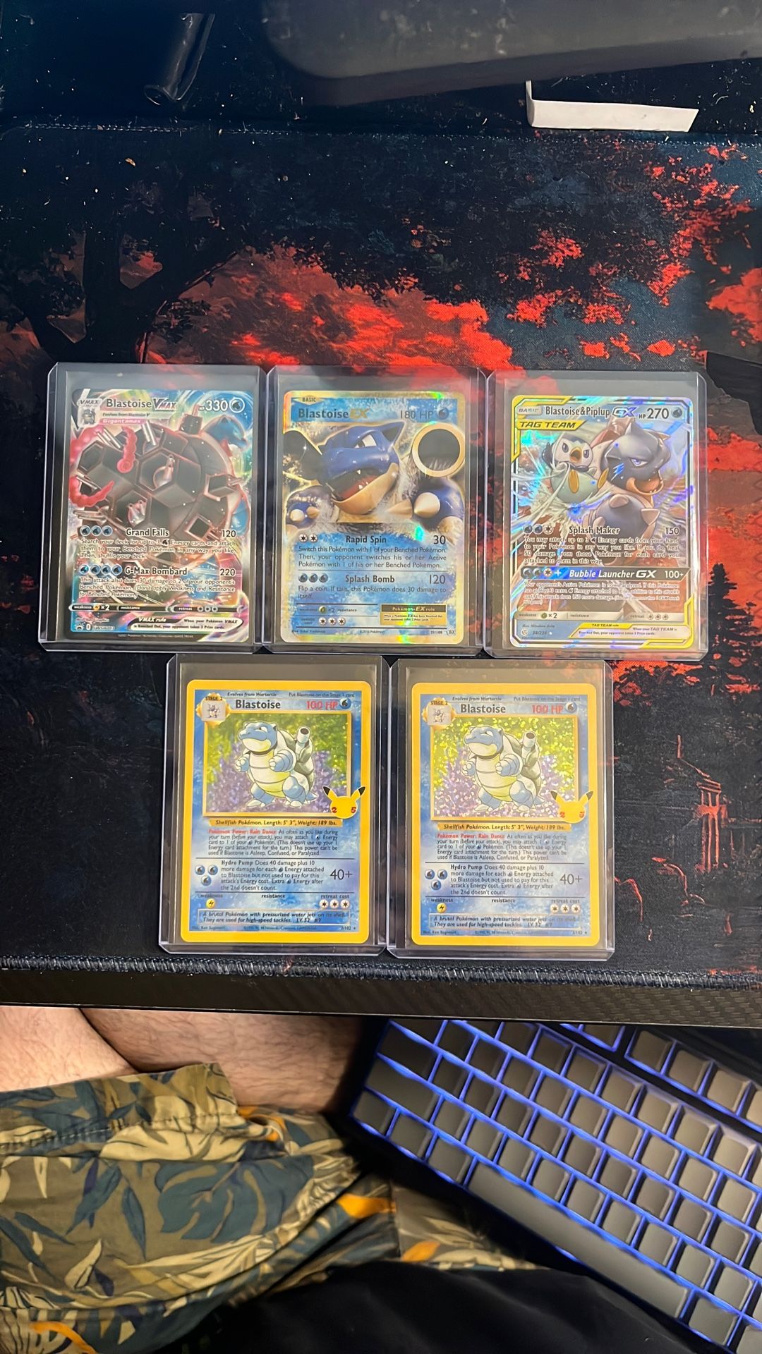 Blastoise Pokémon cards