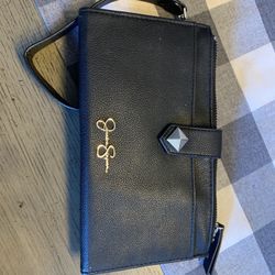 Ladies Black Leather Wallet 