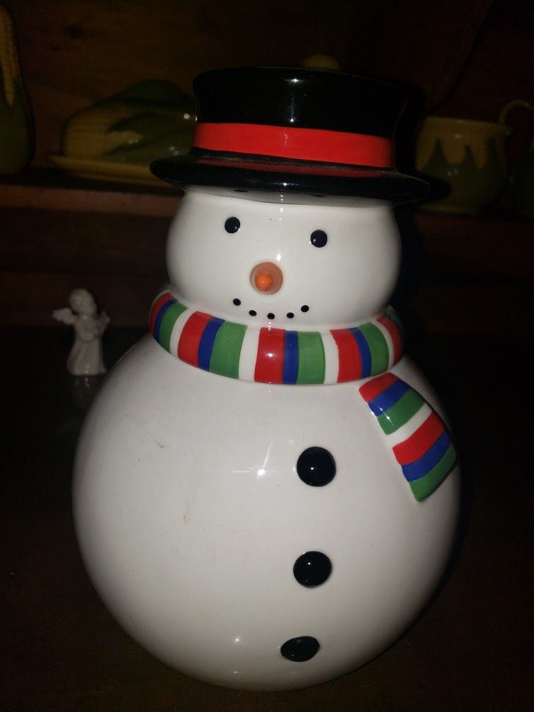 Snowman Cookie Jar
