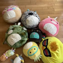Variety Of Squishmallows