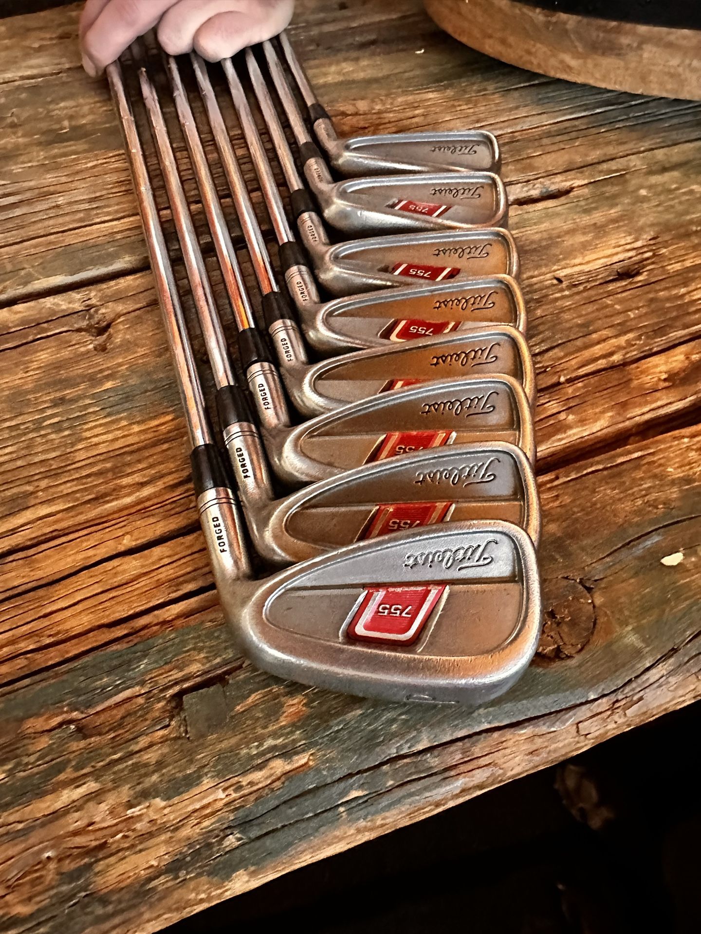 Titleist 755 Iron Set 3-P Steel
