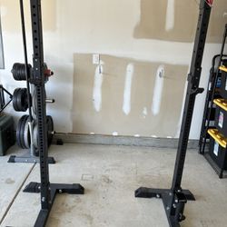 Squat Stand With Pull Up Bar