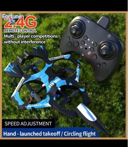 New K500 Max Remote Control Fighter Drone / blue color only