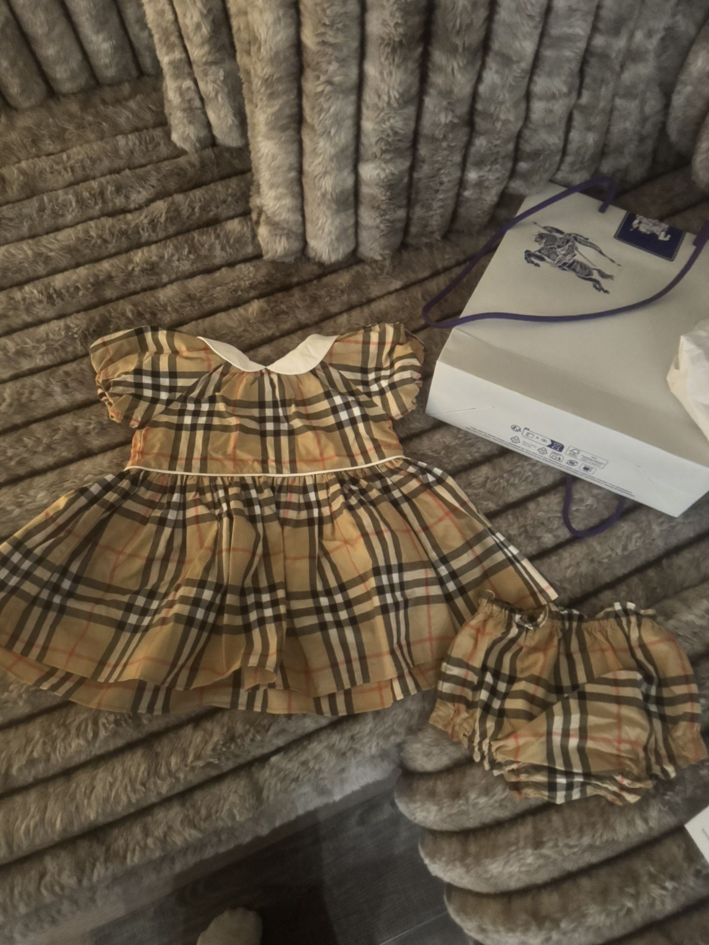 Burberry Checkered Dress