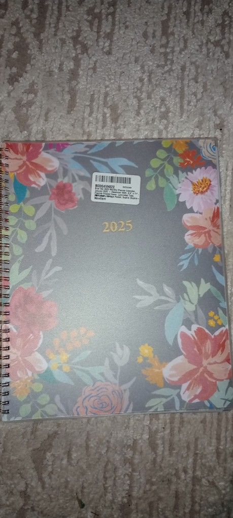Blue Sky 2025 Monthly Planner Calendar