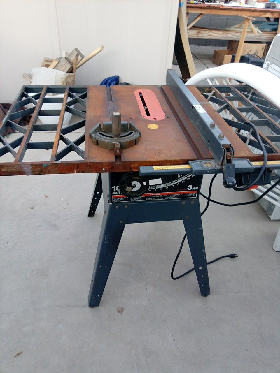 Craftsman 3HP 10" belt drive table saw