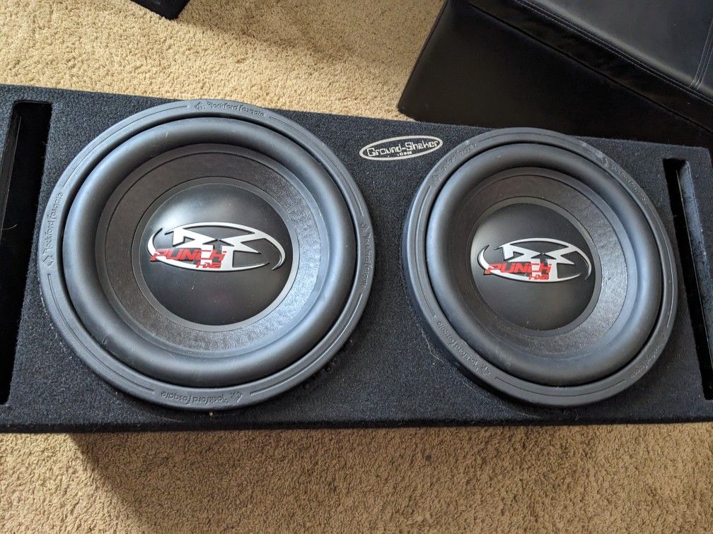 Rockford Fosgate HX2 12 DVC Like New