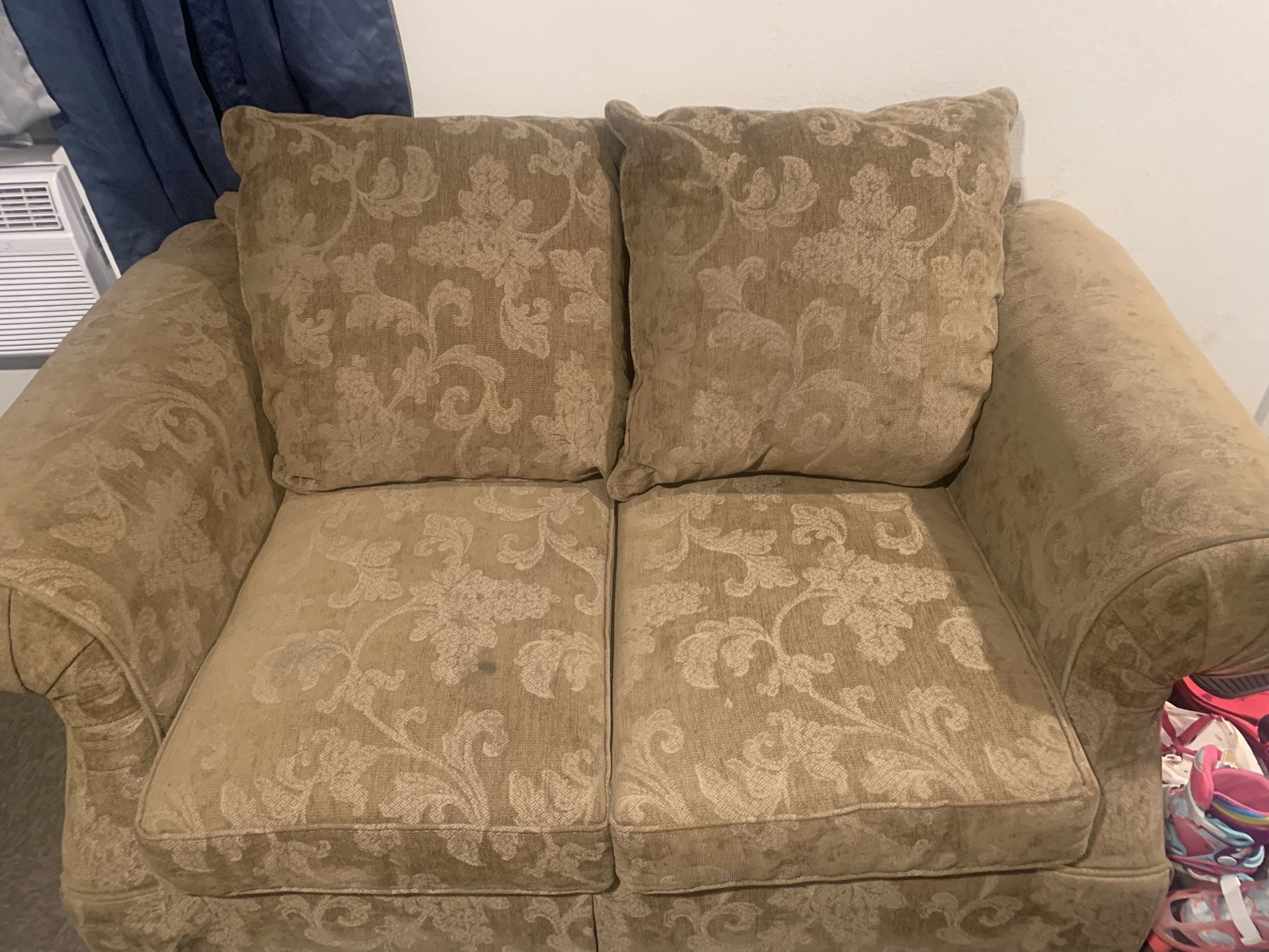 Brown Love Seat/couch