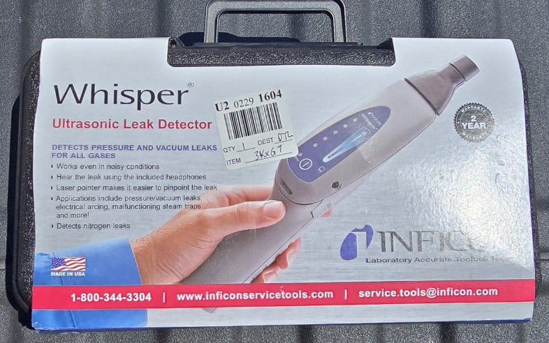 INFICON Whisper, Ultrasonic Leak Detector, 711-202-G1