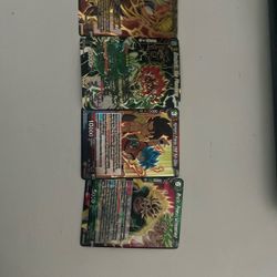 Dragon ball Z cards 