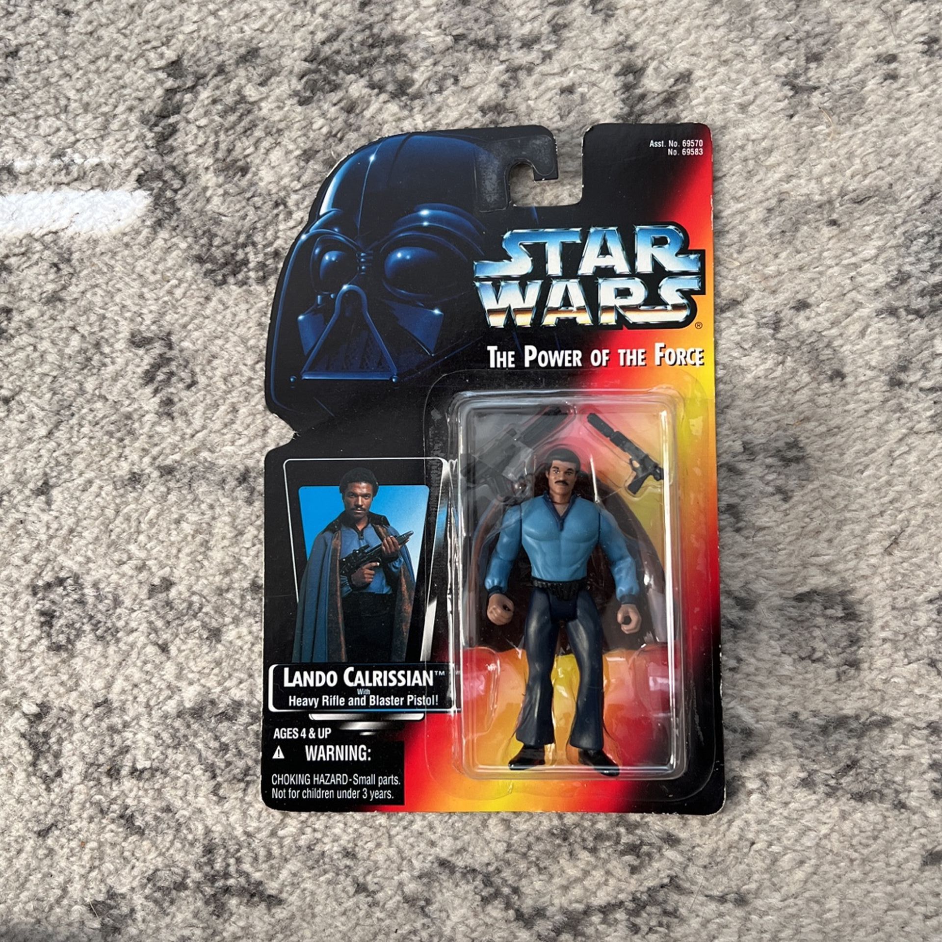 Star Wars Lando Calrissian Kenner Action Figure Power Of The Force Sealed