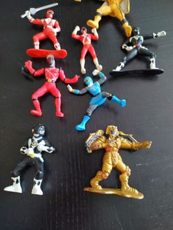 Power Rangers Action Figure Lot