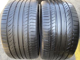 Pair tires Continental ContiSportContact 5P 325/35ZR22 90% tread life