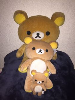 Big medium small Rilakkuma set