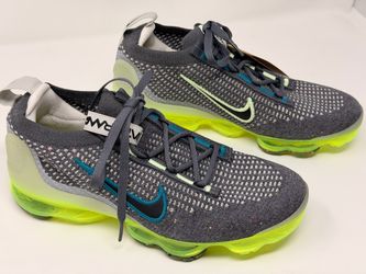NEW Nike Air VaporMax 2021 Flyknit "Barely Volt" - Size 5.5Y (Fits Women’s 7)