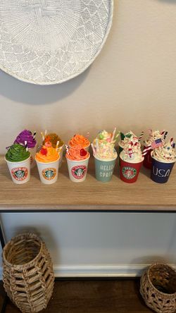 New Faux Coffee’s For Every Holiday Set Of 12