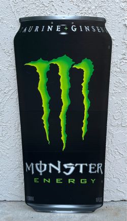 Monster Energy Drink Can Advertisement Display