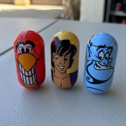 Disney Mighty Beanz Aladdin Iago & Genie