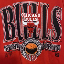 Vintage 1990s NBA Chicago Bulls Logo 7 T-Shirt