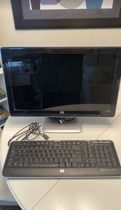 HP Monitor and Keyboard